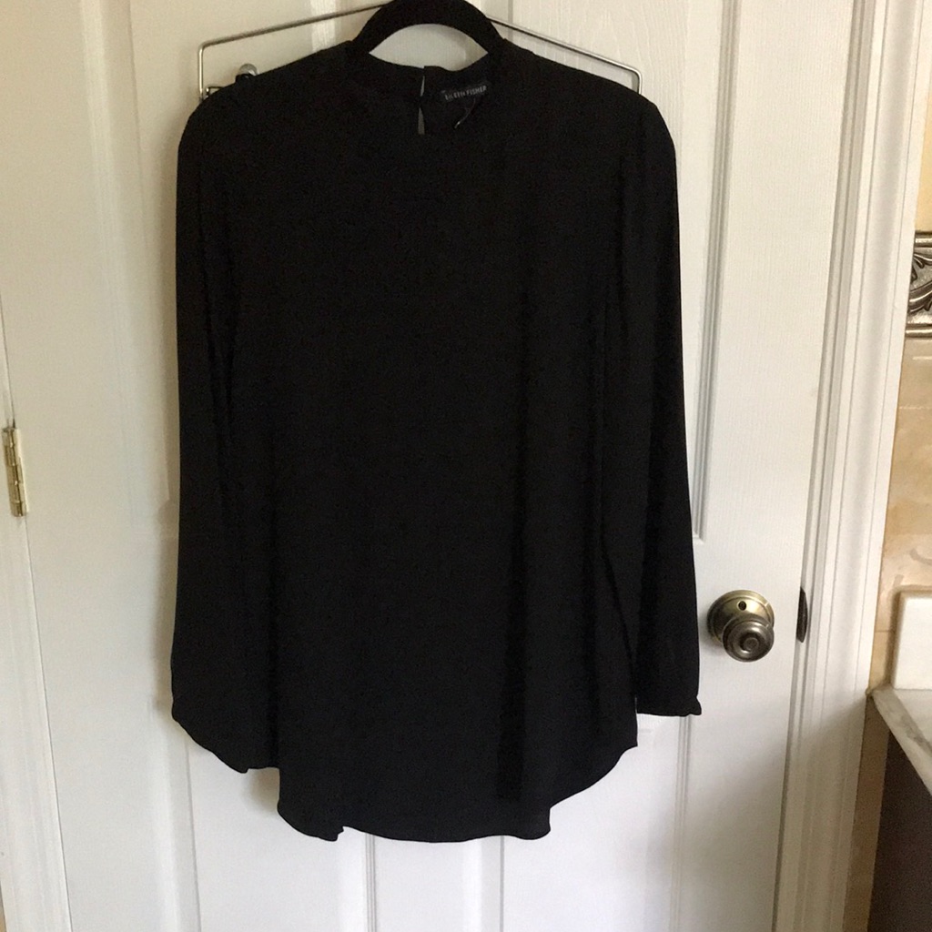 Eileen Fisher Elegant Black Women's Top